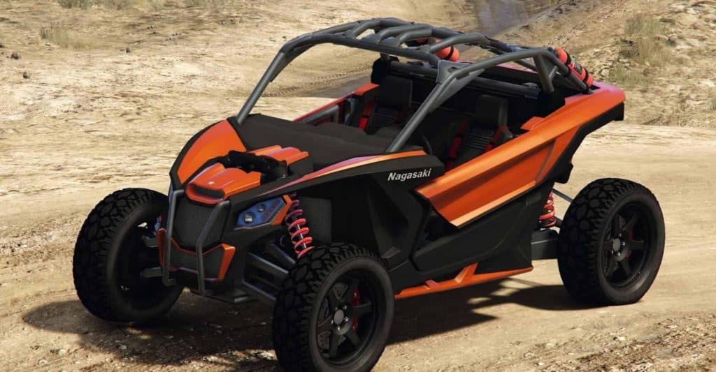 Buggy Gt R6 Guida ai fuorilegge di GTA 6: Nagasaki Extreme Off Road Buggy
