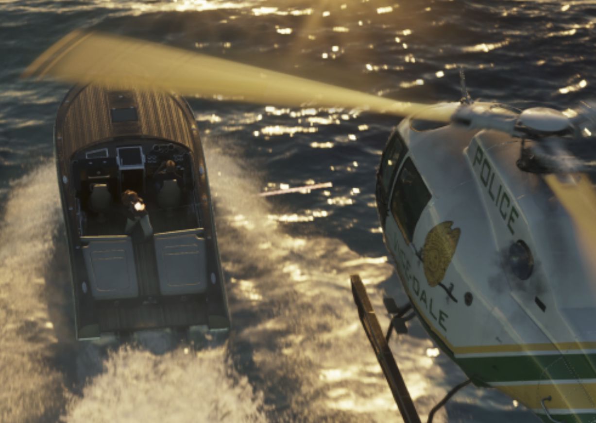 Police Maverick - Helicóptero do GTA 6