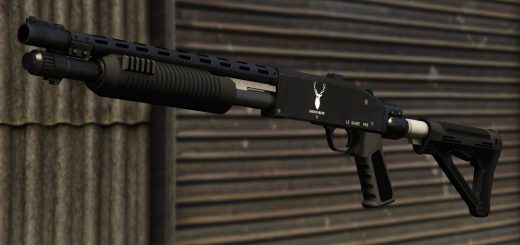 Pump Action Shotgun - Arma do GTA 6