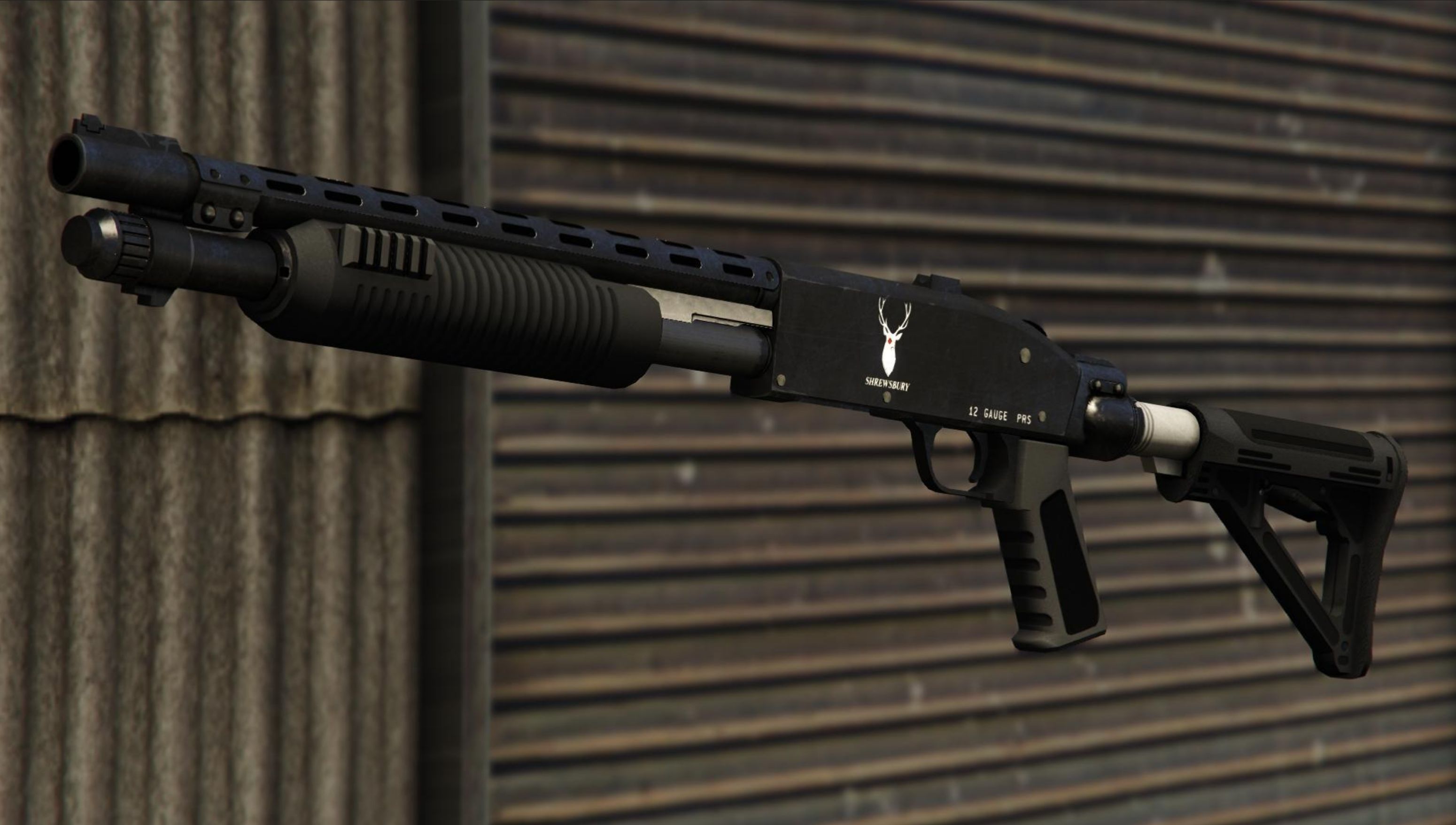 Pump Action Shotgun - GTA 6 Weapon
