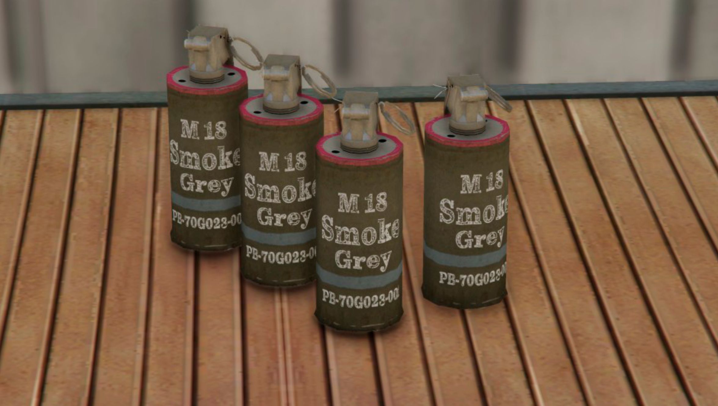 Grenade fumigène - Arme GTA 6