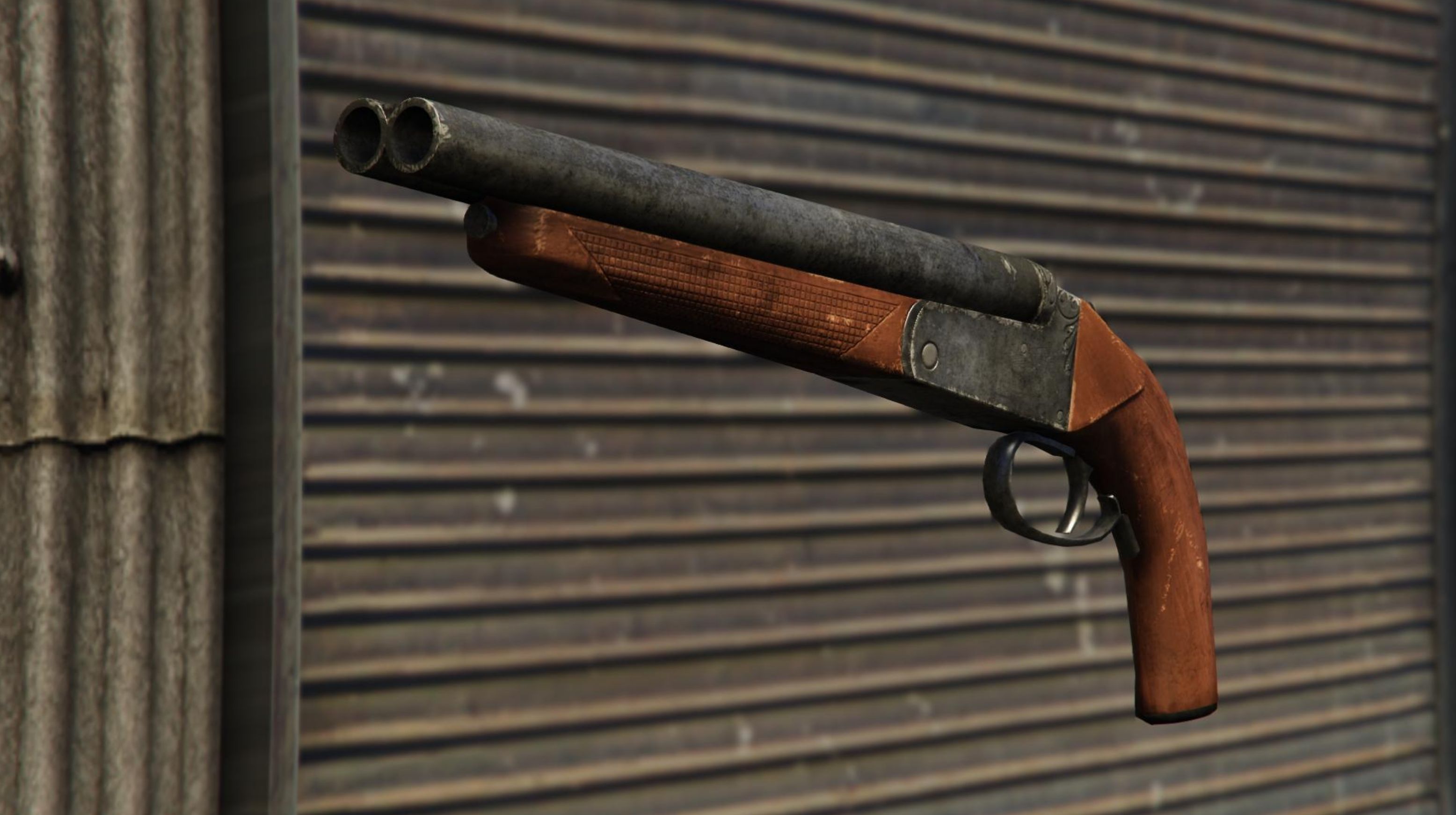 Double Barrel Shotgun – GTA 6 Weapon