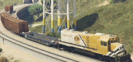 Freight Train – GTA 6 Service Vehicle