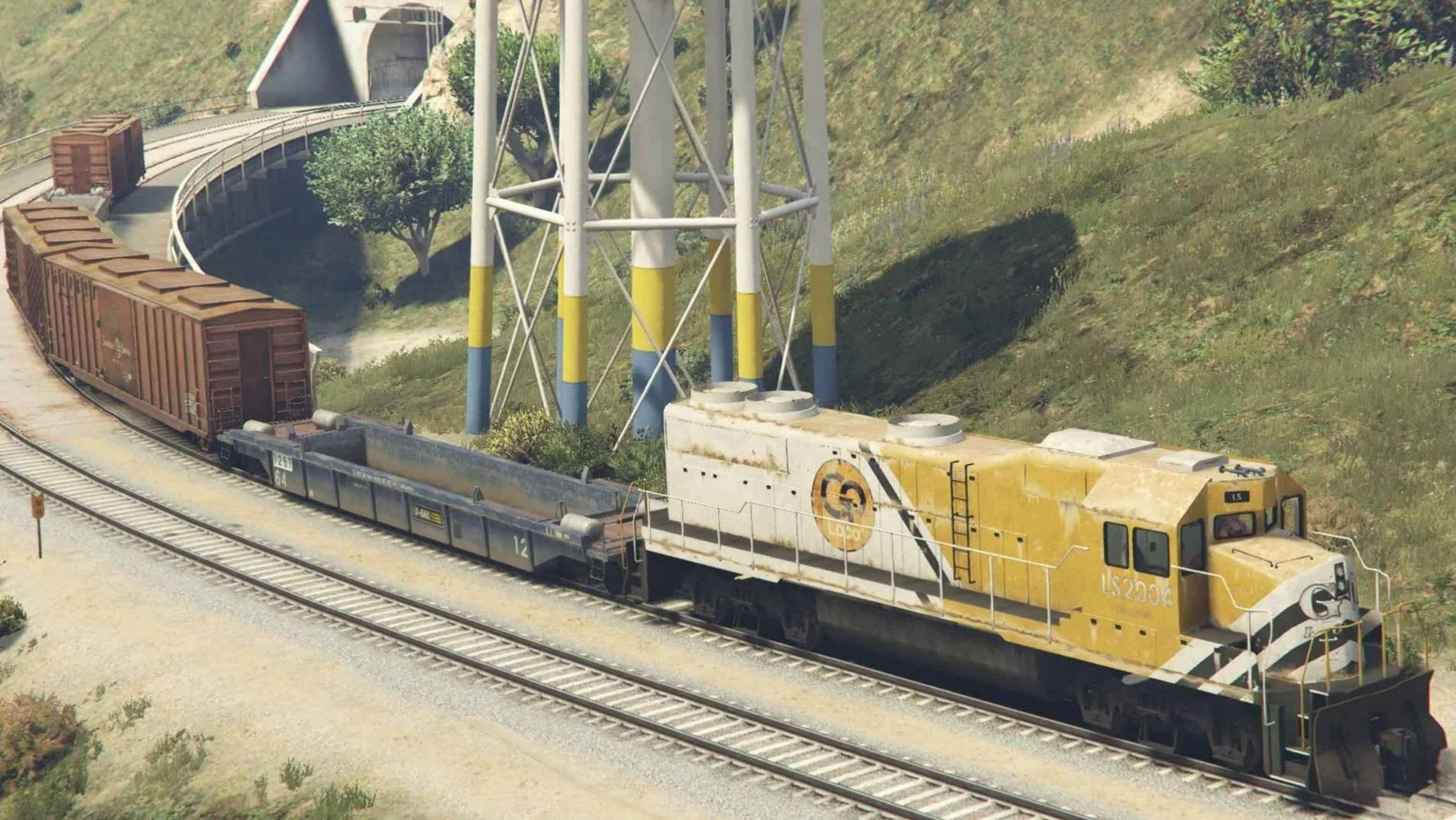 Freight Train – GTA 6 Service Vehicle