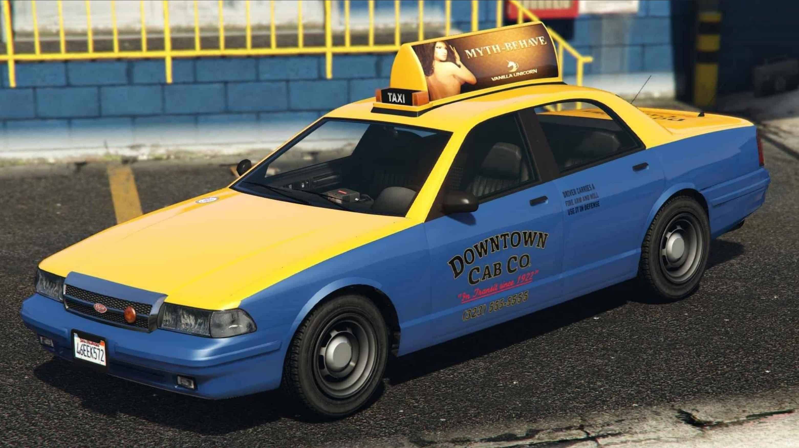 Taxi – GTA 6 Service Vehicle