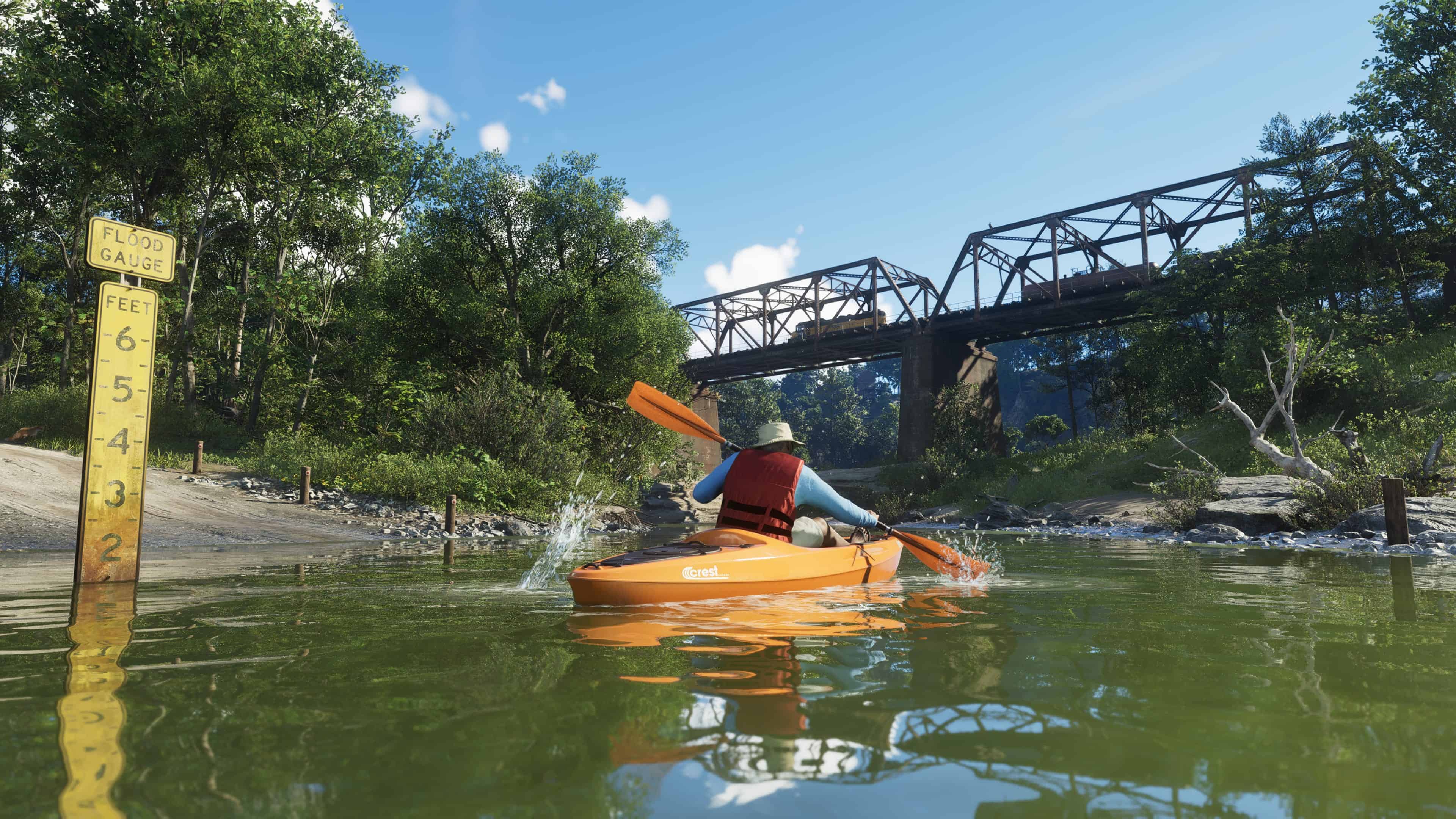 The River System Looks Inspired by the Suwannee River